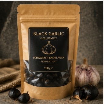 Edler Schwarzer Knoblauch (Black Garlic)